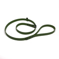 Waterproof Dog Slip Lead - Olive Green