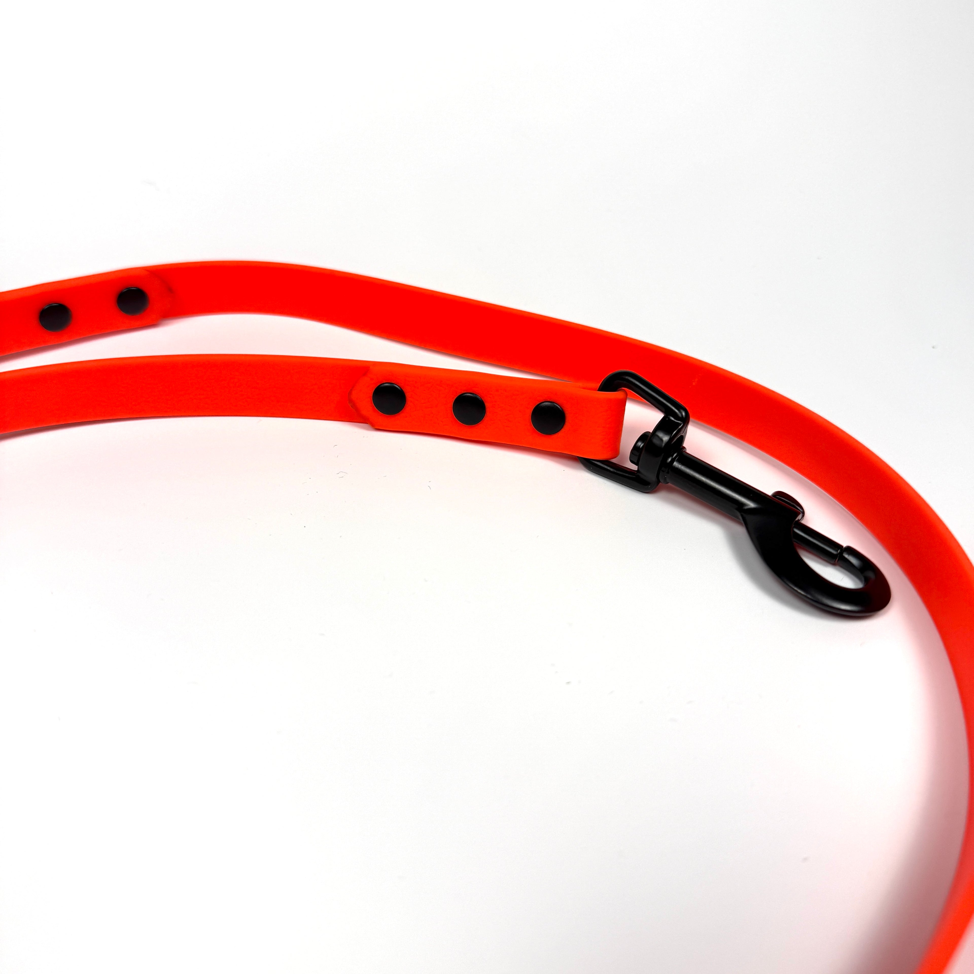 Waterproof Dog Lead - Orange