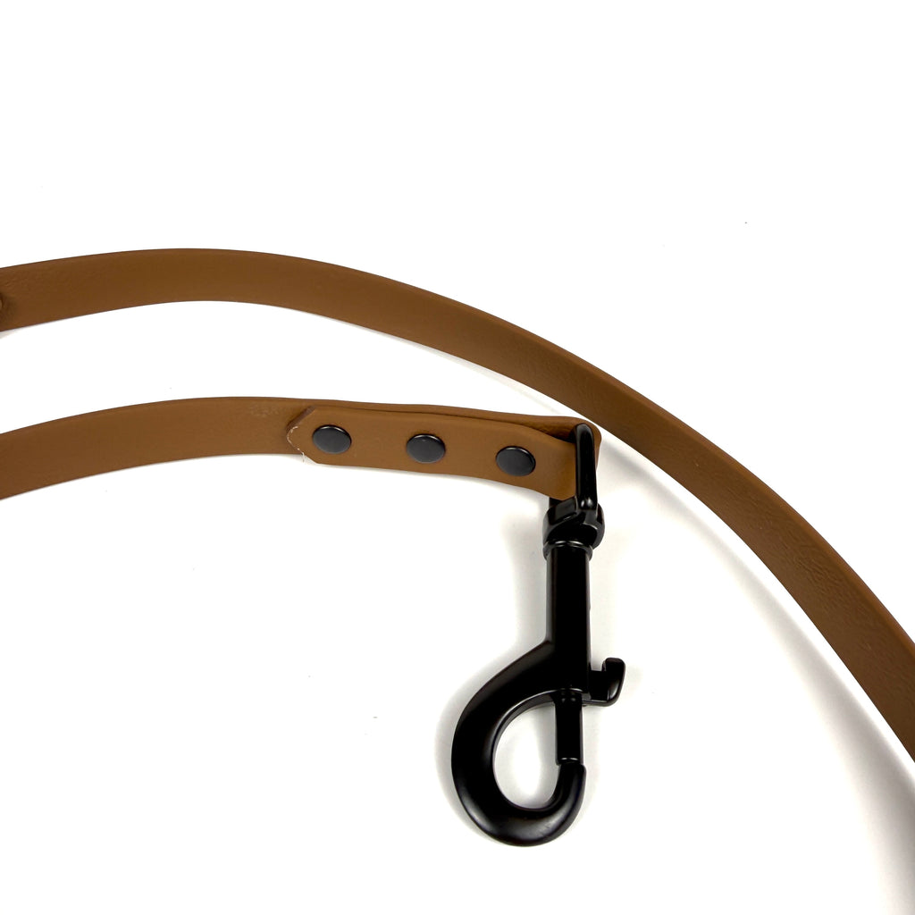 Waterproof Dog Lead - Brown