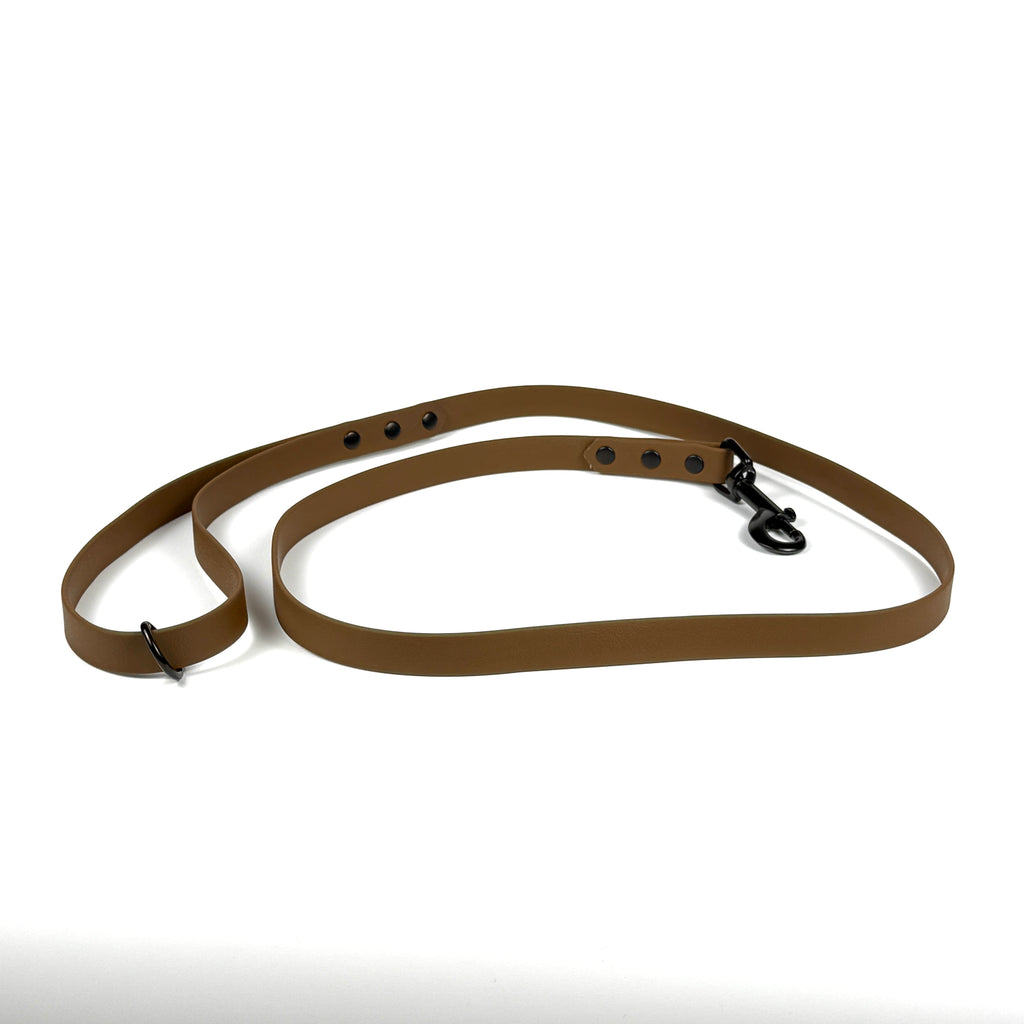 Waterproof Dog Lead - Brown