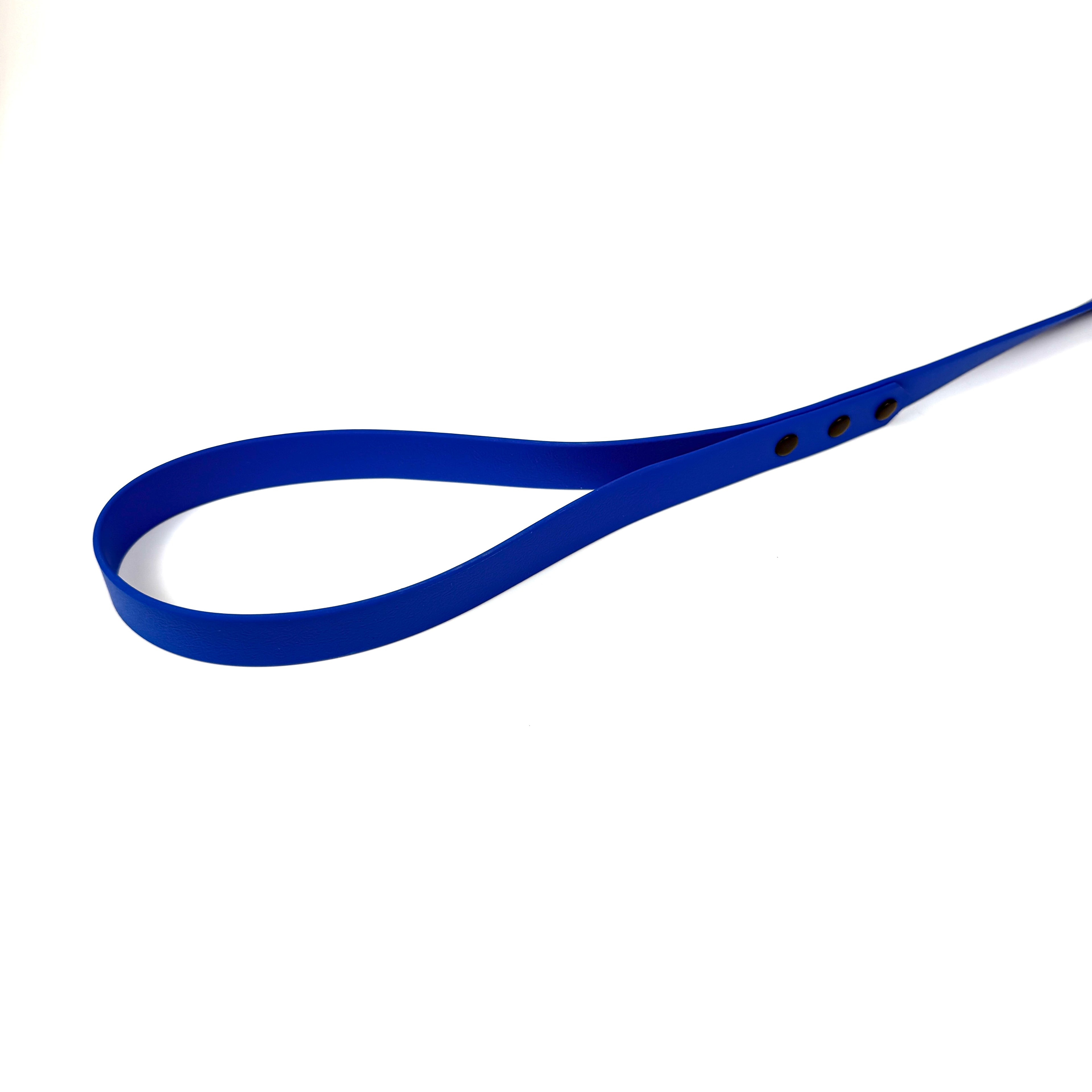 Waterproof Half Choke Dog Lead - Blue