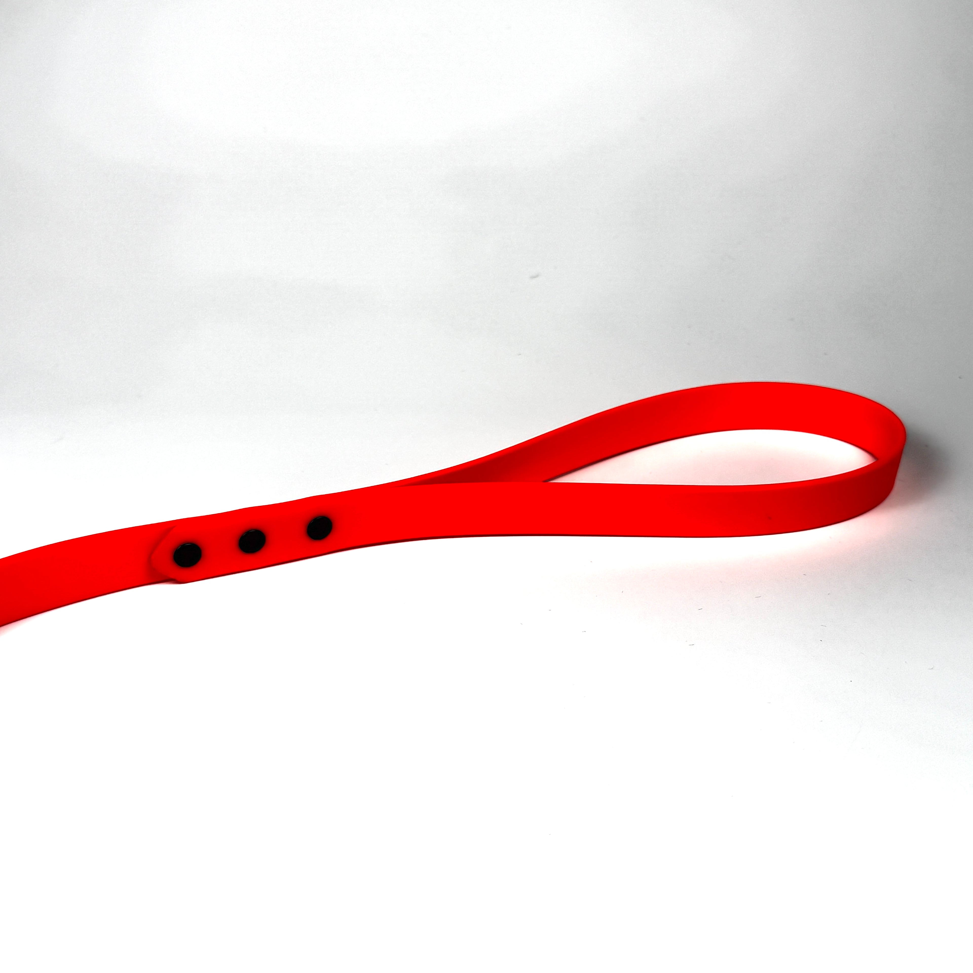 Waterproof Half Choke Dog Lead - Orange