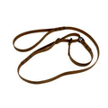 Waterproof Half Choke Dog Lead - Brown