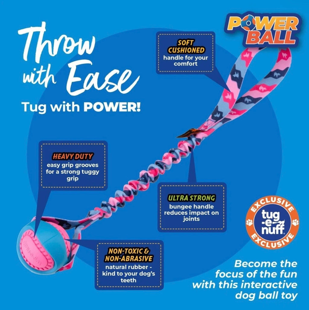 Tug E Nuff PowerBall Bungee Tug